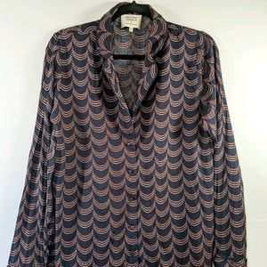 Second Female Anthropologie Dora Blouse Size XL